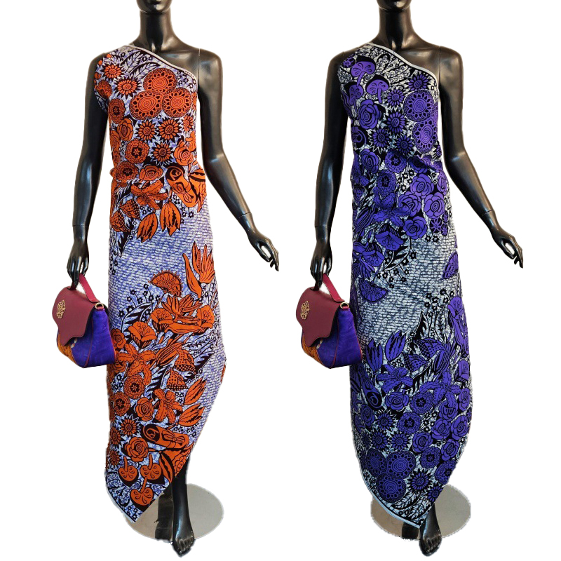 Sewing Batik Fabric - 6 metre uzunluğunda pamuk afrika tarzı