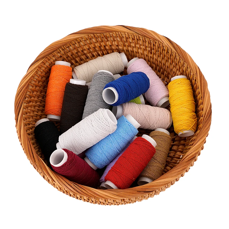 Sewing Machine Yarn - 18 Renkli 0.6mm Ultra İnce Elastik