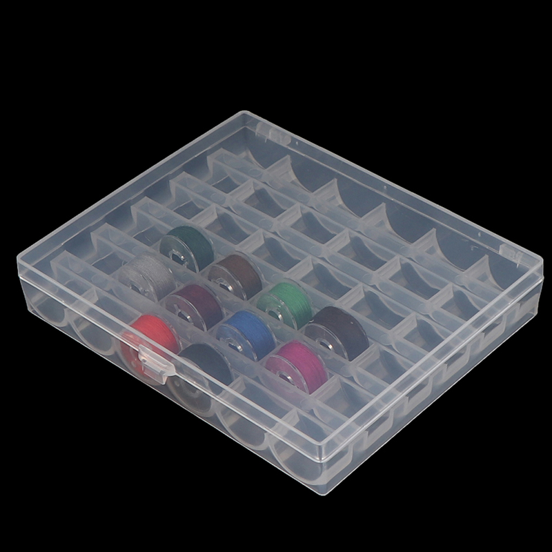 Bobbin Organizer Box - 1 adet 36 Makaralar Boş Bobin