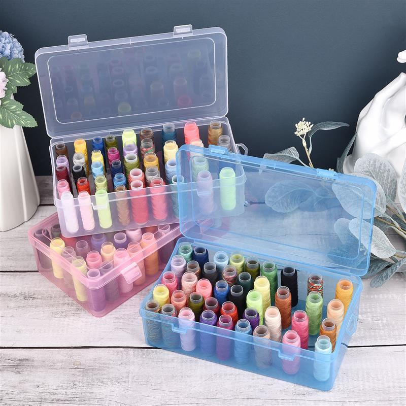 Bobbin Organizer Box - Yeni 42 eksen dikiş ipliği saklama