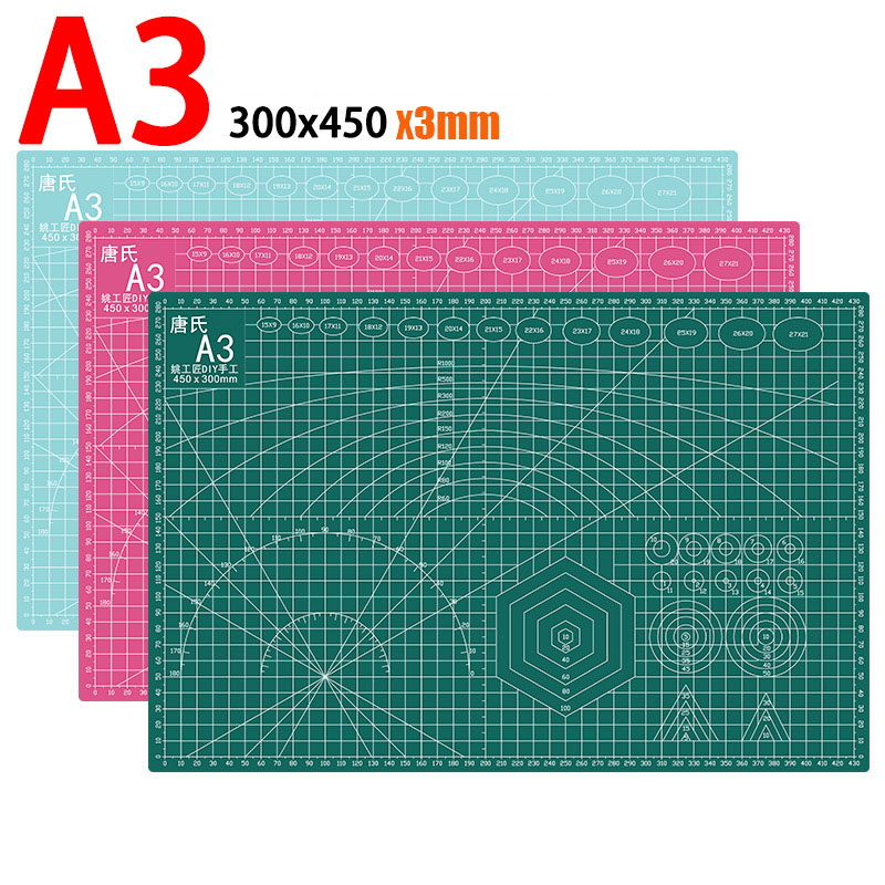 Kalınlaştırılmış A3 Renkli Çok - Cutting Mat Self Heal incelemesi ve fiyatı