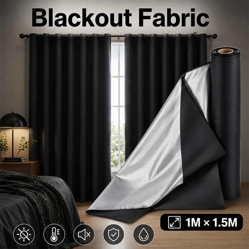 1 m Siyah Gümüş Kaplamalı Kara - Sewing Cloth incelemesi ve fiyatı