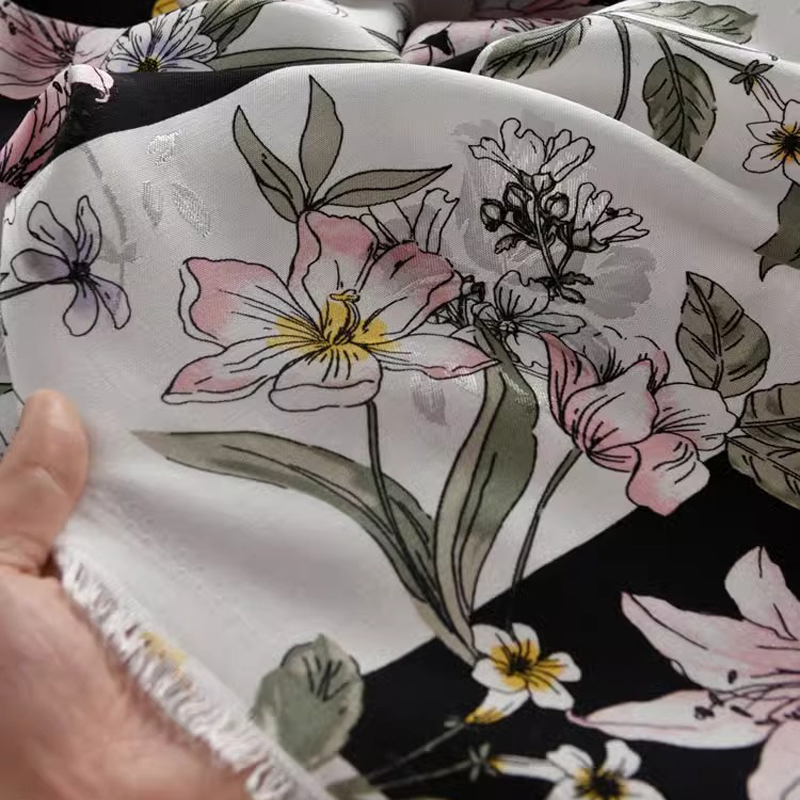 Çiçek siyah beyaz şerit baskıl - Sewing Jackets incelemesi ve fiyatı
