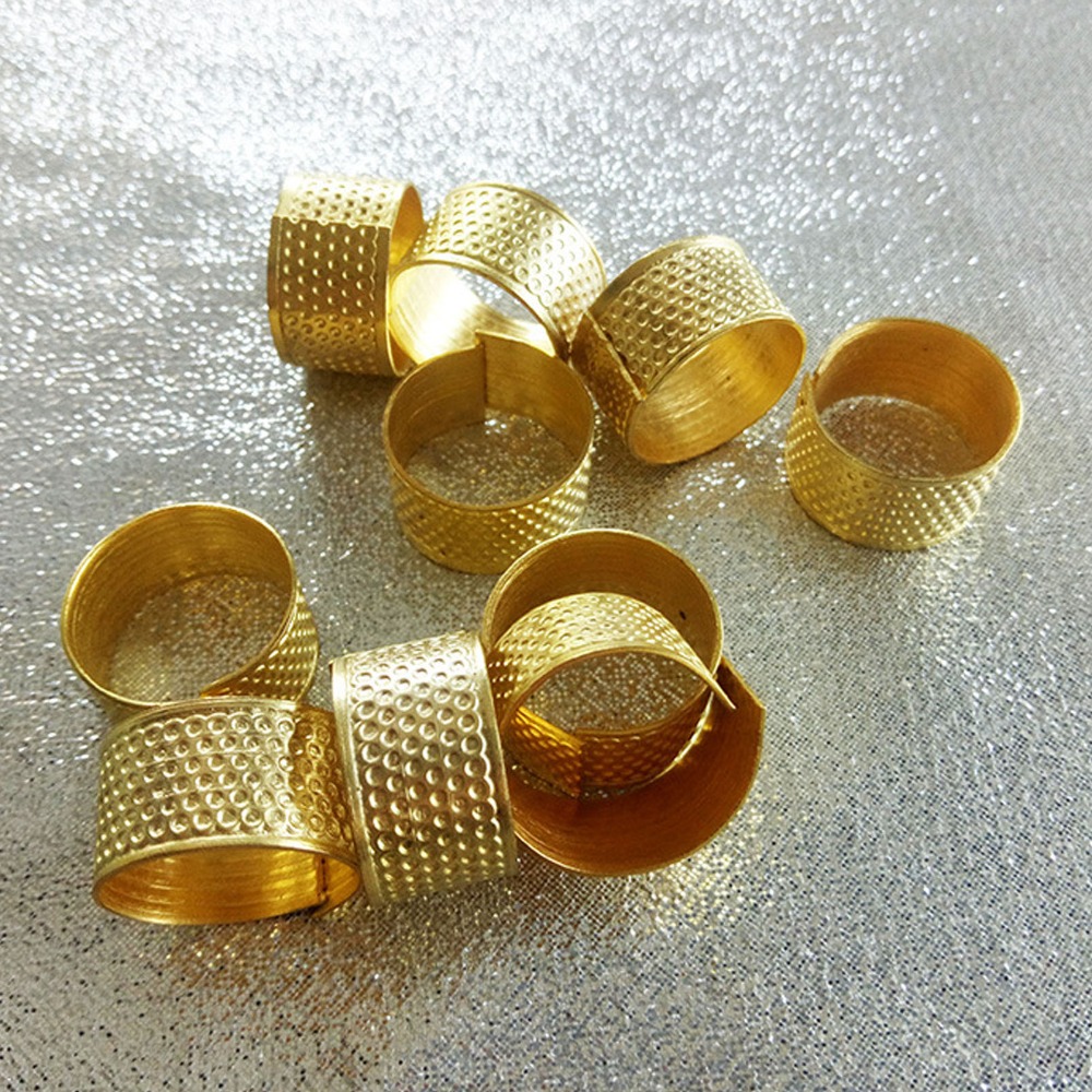 20 adet Retro Tarzı Ayarlanabi - Sewing Thimble Metal incelemesi ve fiyatı