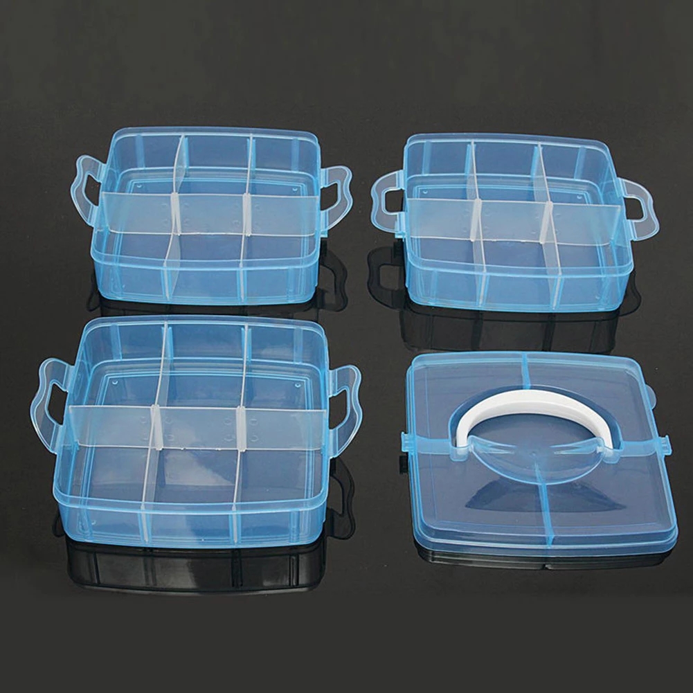 3 kat 18 bölmeler plastik nakı - Bobbin Organizer Box incelemesi ve fiyatı