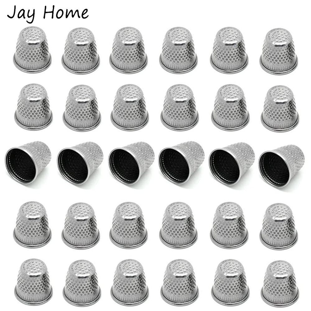 5/10 adet gümüş dikiş yüksükle - Sewing Thimble Metal incelemesi ve fiyatı