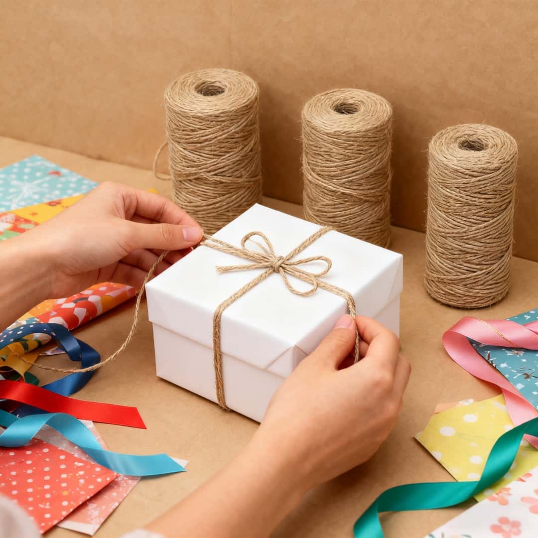 2/3/4mm Doğal Jüt Halat Dize Ş - Sewing Thread In Textile incelemesi ve fiyatı