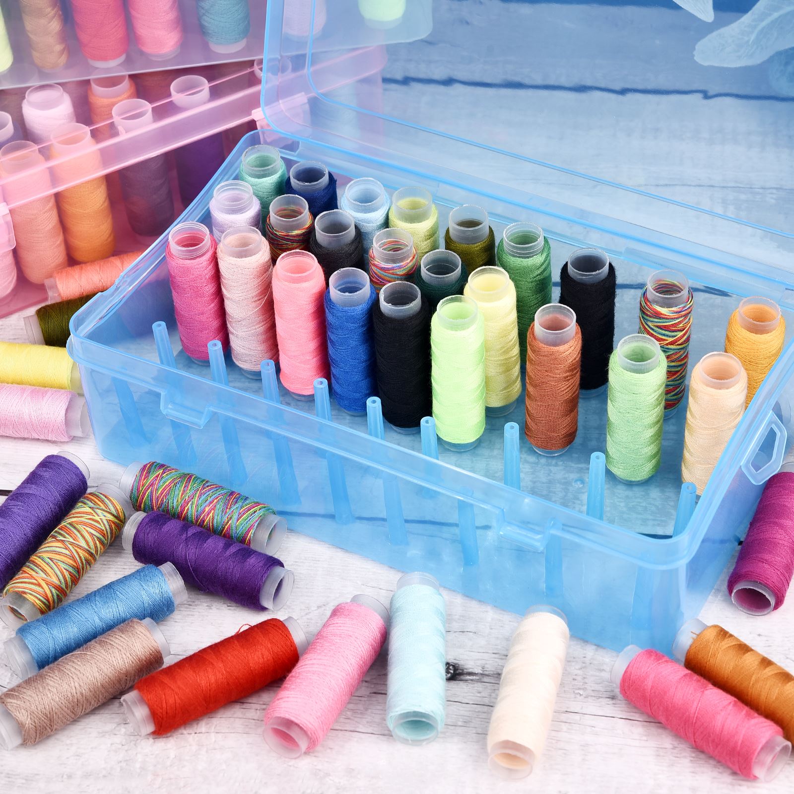 42 Eksen Dikiş Konuları Kutusu - Bobbin Organizer Box incelemesi ve fiyatı