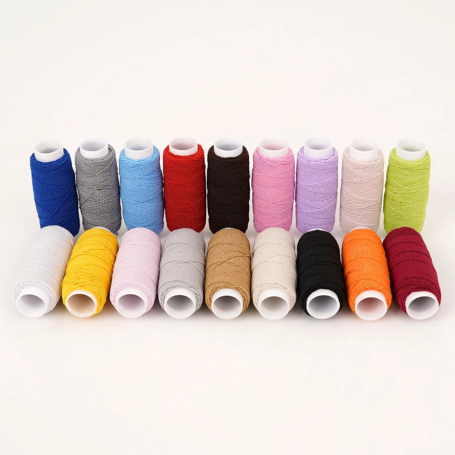 18 Renkli 0.6mm Ultra İnce Ela - Sewing Machine Yarn incelemesi ve fiyatı