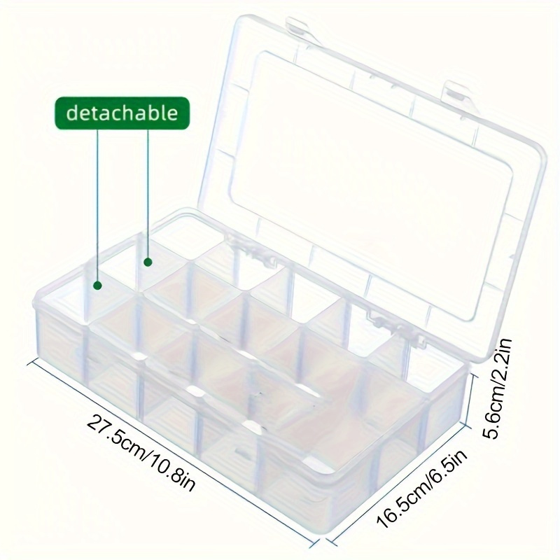 Taşınabilir 15 Bölmeli Dikiş M - Bobbin Organizer Box incelemesi ve fiyatı