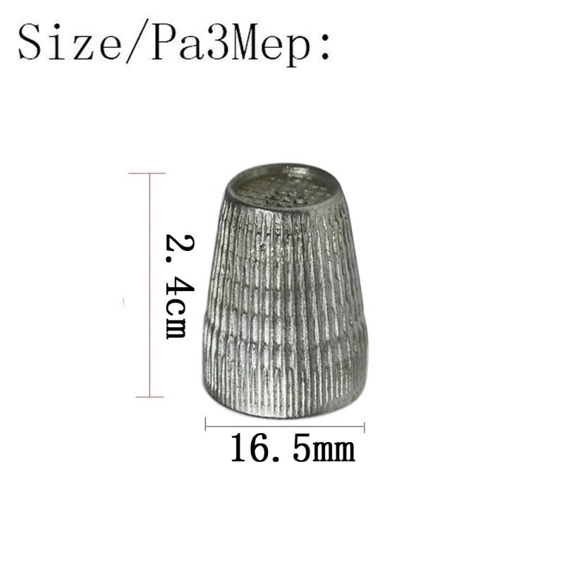 1 adet alaşım yüksük Metal dik - Sewing Thimble Metal incelemesi ve fiyatı