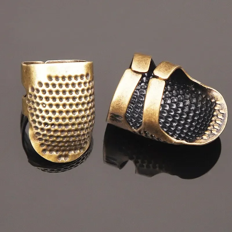 2 adet bakır yüksük dikiş retr - Sewing Thimble Metal incelemesi ve fiyatı