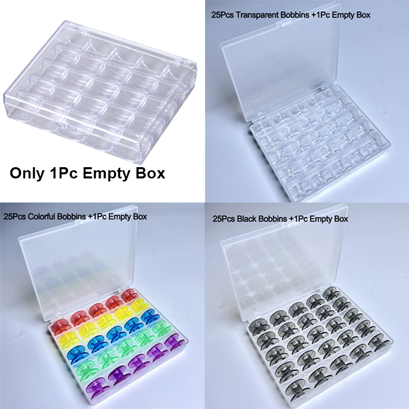 1 adet 25 Makara Boş Bobin Sak - Bobbin Organizer Box incelemesi ve fiyatı