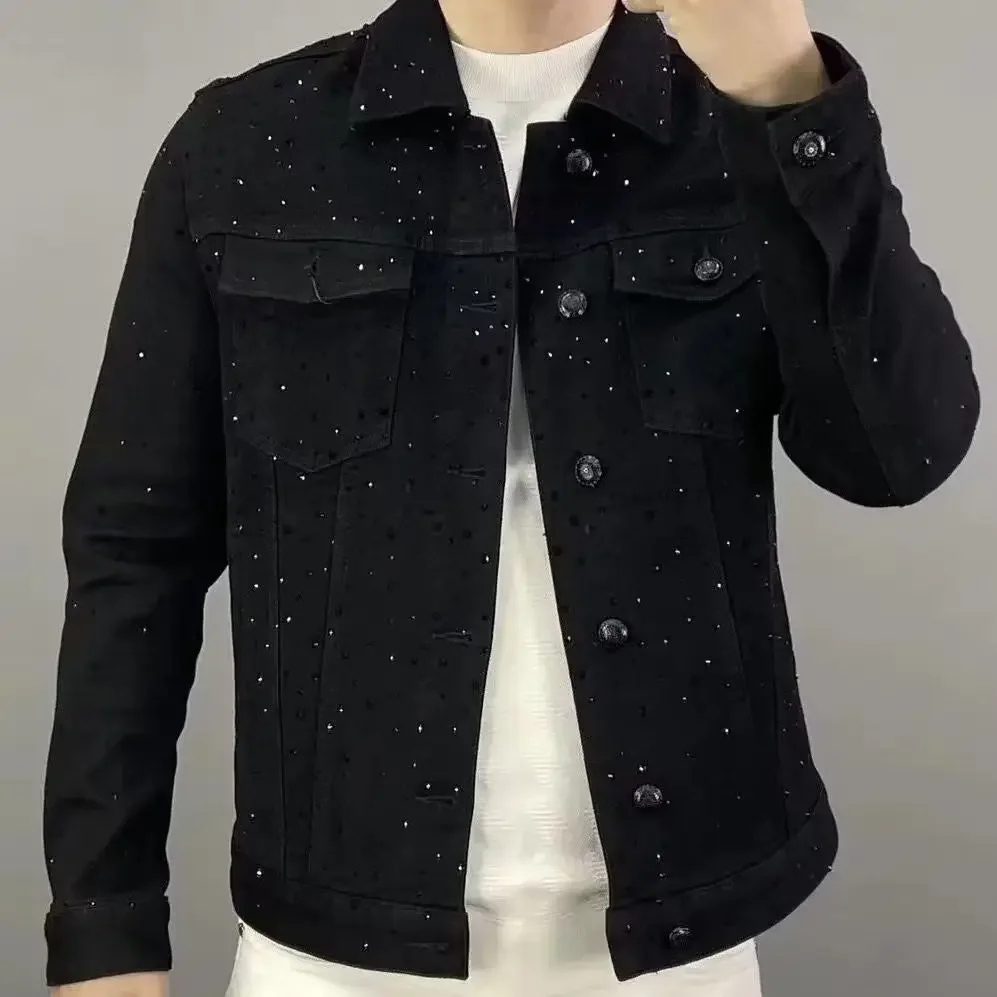Erkekler için Kot Ceket Düğme  - Sewing Jackets incelemesi ve fiyatı