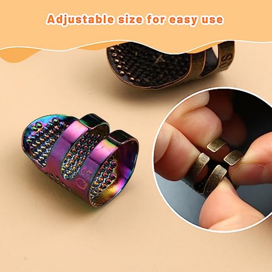 El Dikişi için Yüksükler, 6 Ad - Sewing Thimble Metal incelemesi ve fiyatı