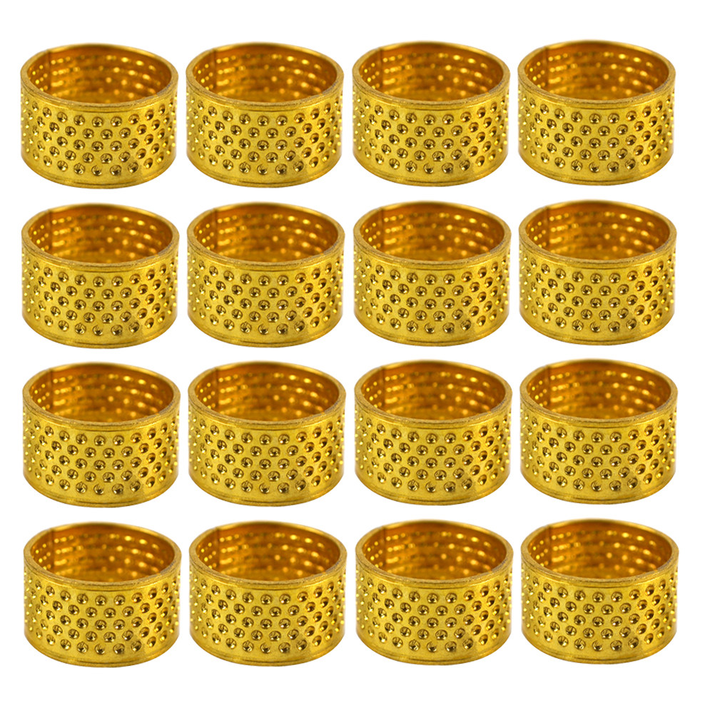100 adet Metal Yüzük Ayarlanab - Sewing Thimble Metal incelemesi ve fiyatı