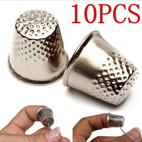10 adet Metal Alüminyum Üst İğ - Sewing Thimble Metal incelemesi ve fiyatı