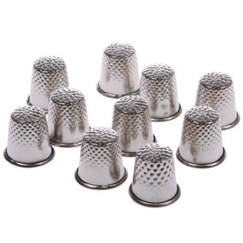 10 adet Metal Alüminyum Üst İğ - Sewing Thimble Metal incelemesi ve fiyatı
