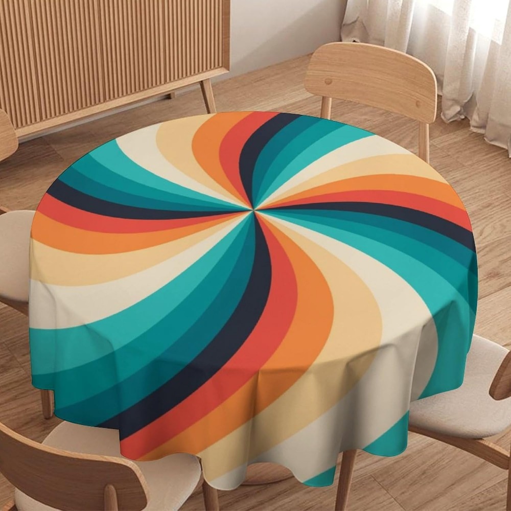 Vintage Groovy Swirl Yuvarlak  - Century Textile & Sewing Supply Saskatoon Sk incelemesi ve fiyatı