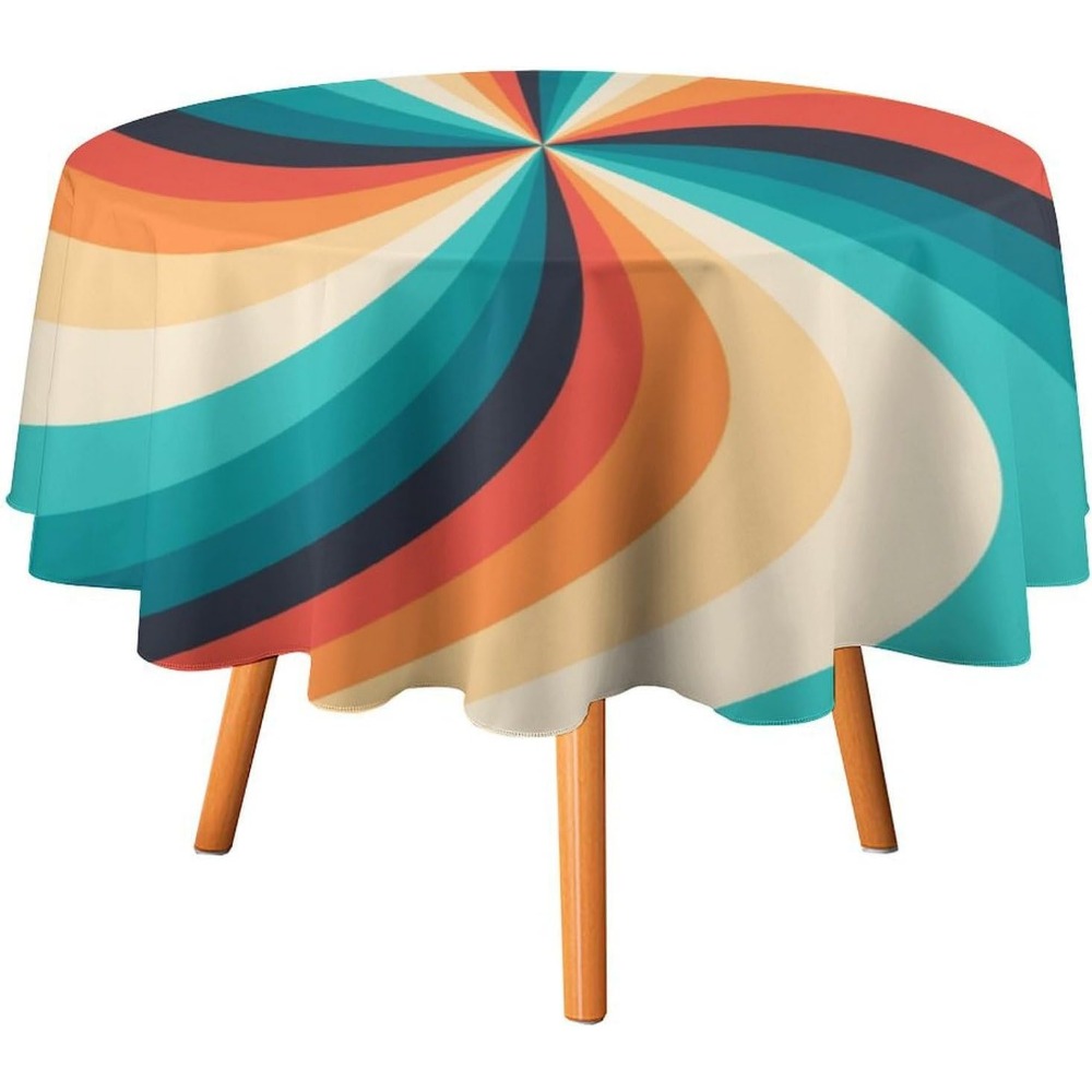 Vintage Groovy Swirl Yuvarlak  - Century Textile & Sewing Supply Saskatoon Sk incelemesi ve fiyatı