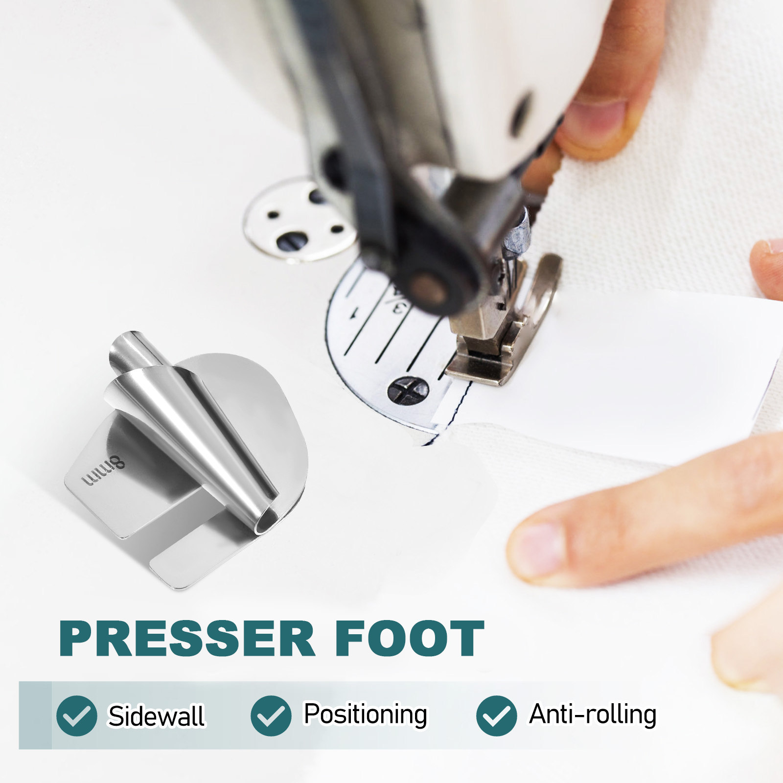 1 Set Kıvrımlı Kenar Ayağı Dik - Rolled Hem Foot incelemesi ve fiyatı